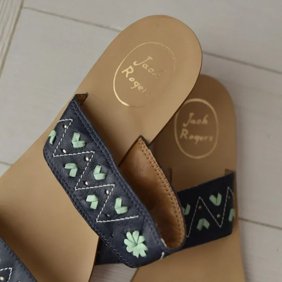 Jack Rogers Adair 10 EUC leather sandal - Picture 6 of 13